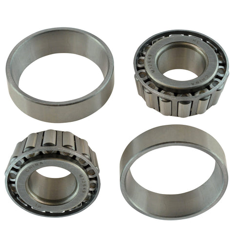 Drop-In Front Outer Wheel Bearing And Race Kit For Driver And Passenger Sides - Direct Fit Replacement For 65-72 Ford F-250
