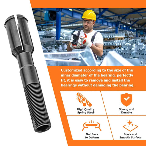 Inner Cam Bearing Installer and Puller for Harley Twin Cam Engines 1999-2017 shown in factory setting