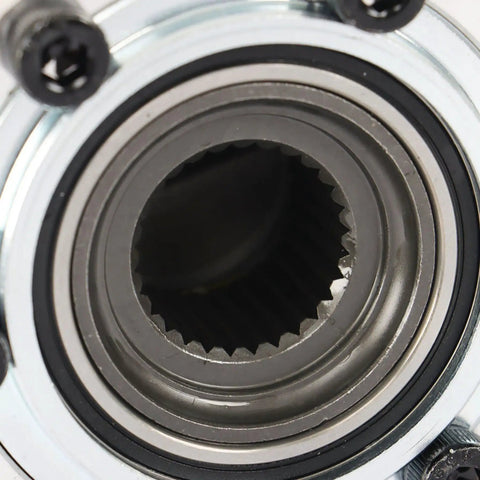 Close-up of One Pair 28 Spline Manual Locking Hubs Replacement For Nissan Frontier, Pathfinder, Xterra, Titan, And D21 1990-2004