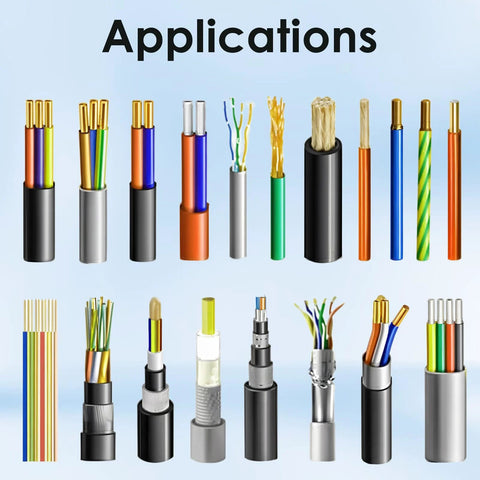 36 pcs ceramic wire connectors set with porcelain twist caps for 18-8 AWG high-temperature electrical repairs, small size.