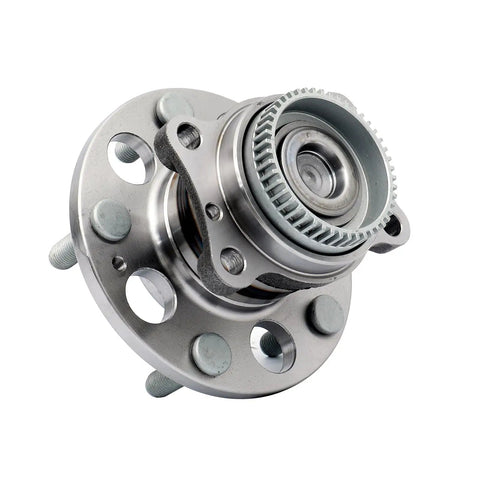 Rear Wheel Bearing Hub Assembly Set Of 2 Fits 2013-2016 Hyundai Elantra, 2012-2017 Hyundai Veloster, And 2014-2018 Kia Forte Replacement Wheel Hubs With Durable Bearings For Smooth Ride close-up