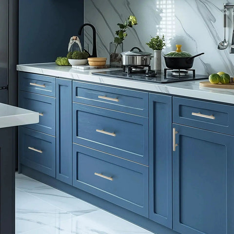 30 Pack 5 Inch Cabinet Pulls With 3 Inch Hole Centers Zinc Alloy Handles In Brushed Nickel Finish For Kitchen Cabinets