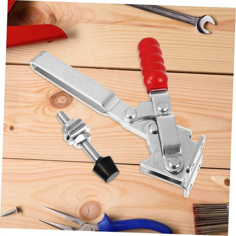 Two Pack Welding Toggle Clamps Set For Woodworking And Welding Jigs Quick Fixed Iron Clamps With Ergonomic Handles Heavy Duty