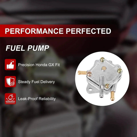 Vacuum Pulse Fuel Pump For Honda GX610 GX620 GXV610 GXV620 Personal Watercraft And Snowmobiles 31 Liters Per Hour OEM 16700 ZJ1 003