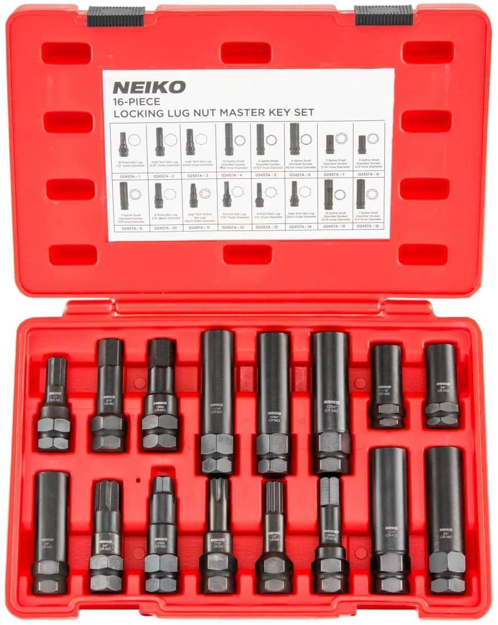 Universal Lug Nut Key Set for Easy Tire Service 🍁 &nda...