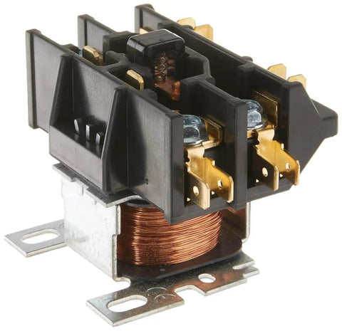 1 Pole 30 Amp 24V Contactor With Spade Terminals Replaces DP1030A5013, UL 508 Industrial Control Coil 24V, 600VAC Rating