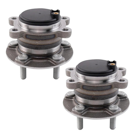 Rear Driver Side And Rear Passenger Side Wheel Bearing And Hub Assembly Set 2 Piece Compatible With 2020 2021 2022 Ford Escape