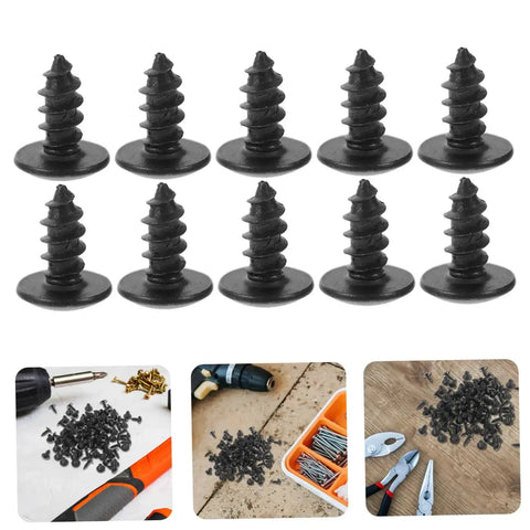 Miniature Screw Set 100 Pieces Tiny Fasteners for Furniture Repair and Small Machinery Construction Projects Perfect for DIYers