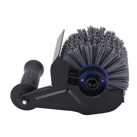 M10 Handheld Burnishing And Polishing Tool For Metal Workpieces attachment with brush head and handle for angle grinder