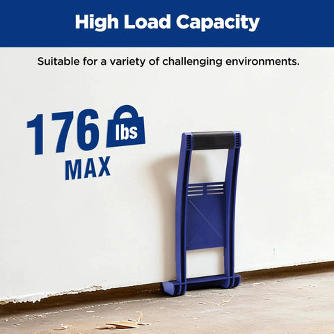 WORKPRO drywall carrier, blue, 176 lb max capacity, panel mover for drywall and plywood