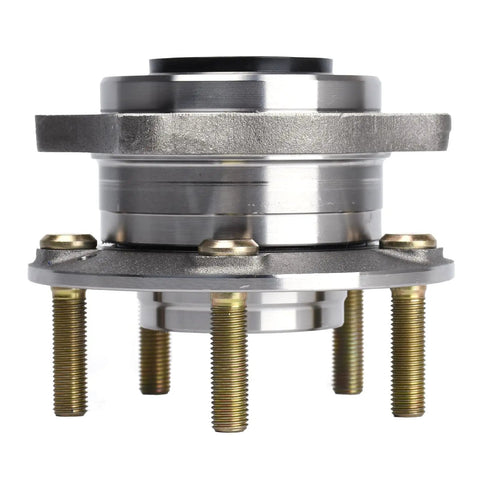 Front side view of Front Or Rear AWD Wheel Hub Bearing Assembly Compatible With Hyundai Santa Fe 2007-2018, Kia Sorento 2011-2015, Non ABS