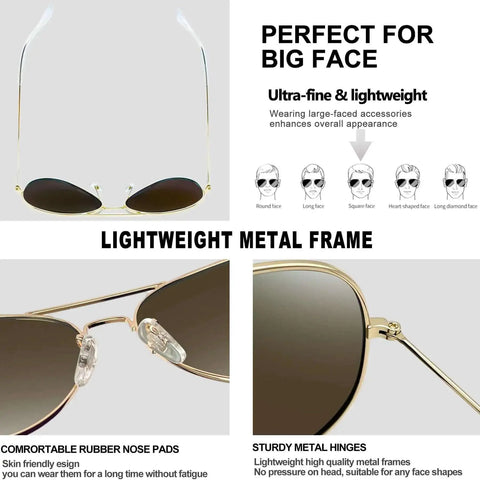 Blue Mirrored Polarized Sunglasses For Men And Women With UV Protection Dope Lightweight Double Bridge Sunnies Retro Sunglasses Anti Glare For Clear Vision And All Day Comfort Premium Everyday Wear For Beach Travel And Driving, close-up of nose pads and metal hinges