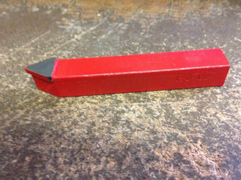 Carbide Tipped Tool Bit One Half Inch Square Shank Three And One Half Inch Overall Length Pro Grade Heavy Duty For Cast Iron And Non Ferrous Metals Durable Import Quality Ideal For Milling And Drilling In Professional Shops