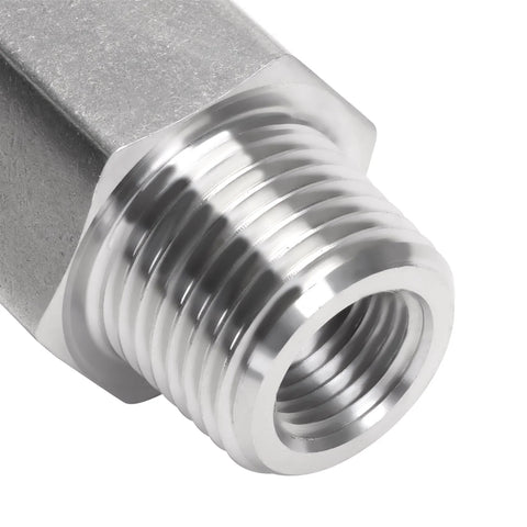 Stainless steel air check valve, 1/2 in NPT, hex body, threaded end