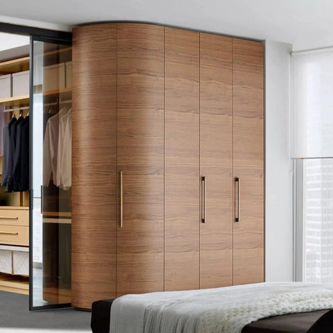 Bedroom closet with antique bronze vintage brass drawer handles set for cabinets six pack solid zinc alloy construction
