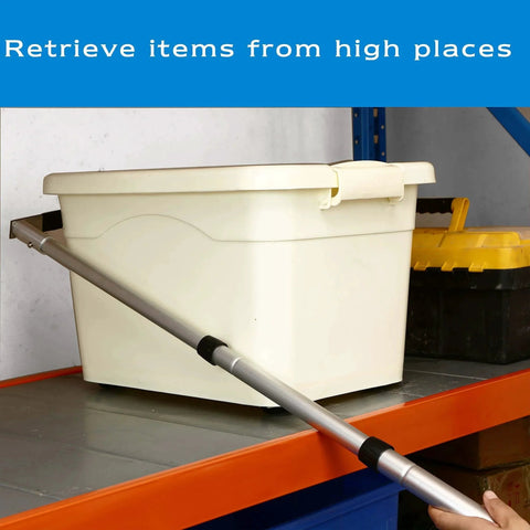 Cargo Retriever Hook 6 Ft Telescoping Grabber Reach Tool For Truck Beds And SUVs Heavy Duty Pull Pole With Grab Hook lifting bin