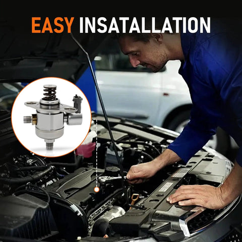 Mechanic installs High Pressure Fuel Pump GDP102 Replacement For 2009-2017 Buick Enclave, 2009-2010 Saturn Outlook, 2009-2016 GMC Acadia