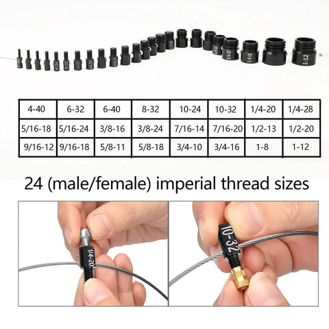Nut And Bolt Thread Checker With 45 Gauges 24 Inch SAE And 21 Metric Quick Identify And Verify Thread Sizes For Nuts Bolts And Screws Handy Tool For Fast Measurement And Accurate Fit In Auto Shop And DIY