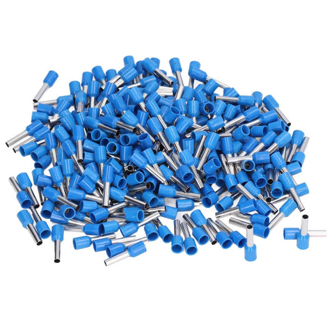 Insulated Ferrule Kit 1000 Pcs For 12 AWG Copper Wire Crimp Terminals And Wire End Connectors For Solid And Stranded Wire