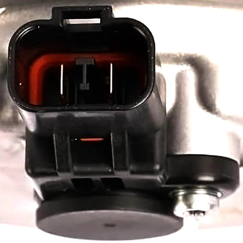 Close-up of ECVVT Camshaft Solenoid Sensor With Cap And Seal For 2.0L 2.4L DOHC Hyundai Kia Genesis Engines Fits Santa Fe Tucson Veloster N Sonata