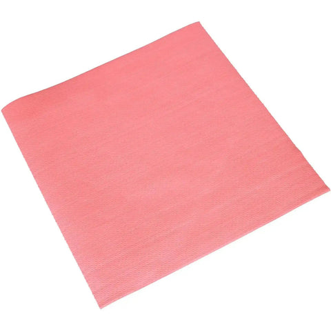 Heavy Duty Red Quick Rags Jumbo Roll For Industrial Cleaning 475 Sheets Per Roll One Roll Per Case, single red sheet view