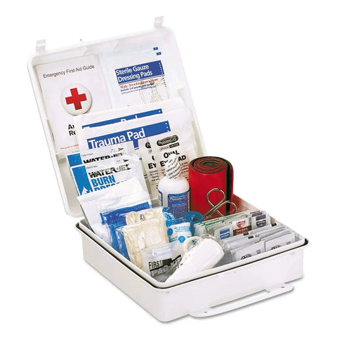 ANSI 2015 B And OSHA Compliant 50 Person First Aid Kit With 199 Pieces for Office Home Car and Job Site Emergency Readiness