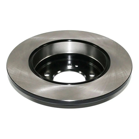Front view of Rear Solid Brake Rotor With Electrophoretic Coating For Rugged Corrosion And Salt Spray Resistance Premium Core Tech