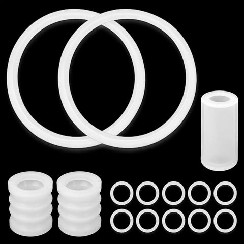 Pro Grade Food Grade Silicone Seal Kit For Soft Serve Ice Cream Makers 15 Piece O Rings And Gasket Set Compatible With YIKAFU YKF COOCO