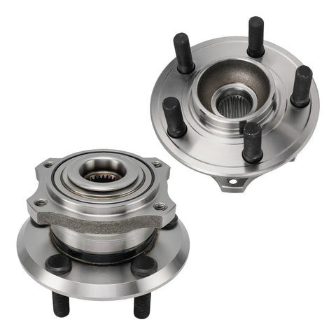 Front Wheel Bearing And Hub Assembly Replacement For Dodge Charger 2007 2023 Chrysler 300 2005 2023 Challenger 2017 2023 Magnum 2005 2008 Two Pack 5 Lug Direct Fit Beefed Up Heavy Duty Wheel Hub Bearing Kit