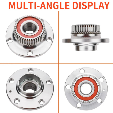 Rear Wheel Hub And Bearing Assembly 512012 For Audi TT 2000 2006 And Volkswagen Beetle 1998 2010 Golf Jetta 1999 2005 5 Lug