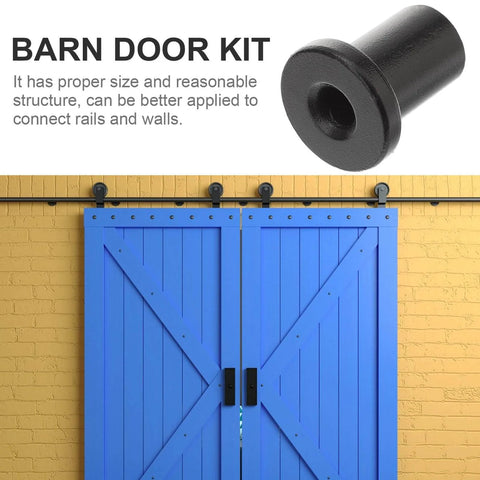 Five Pack Barn Door Track Spacers And Wall Connectors Rust Resistant Smooth Polished Hardware For Sliding Door Setups