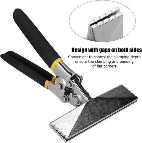 Sheet Metal Bending Kit With Manual Sealing Device And Locking Switch Straight Pliers 80x220 mm for steel and metal work