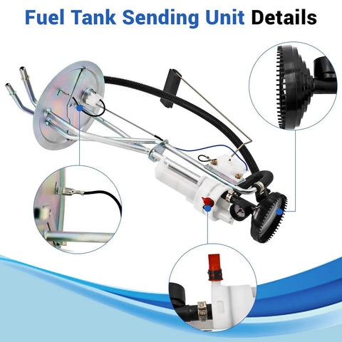 Fuel Tank Sending Unit For F250 F350 Super Duty 1999 Through 2003 7.3L V8 Diesel Direct Fit Replacement with close-up