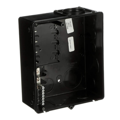125A Main Lug Load Center 4-Space 8-Circuit Indoor Convertible thermoplastic NEMA 1 enclosure, tin-plated copper buss