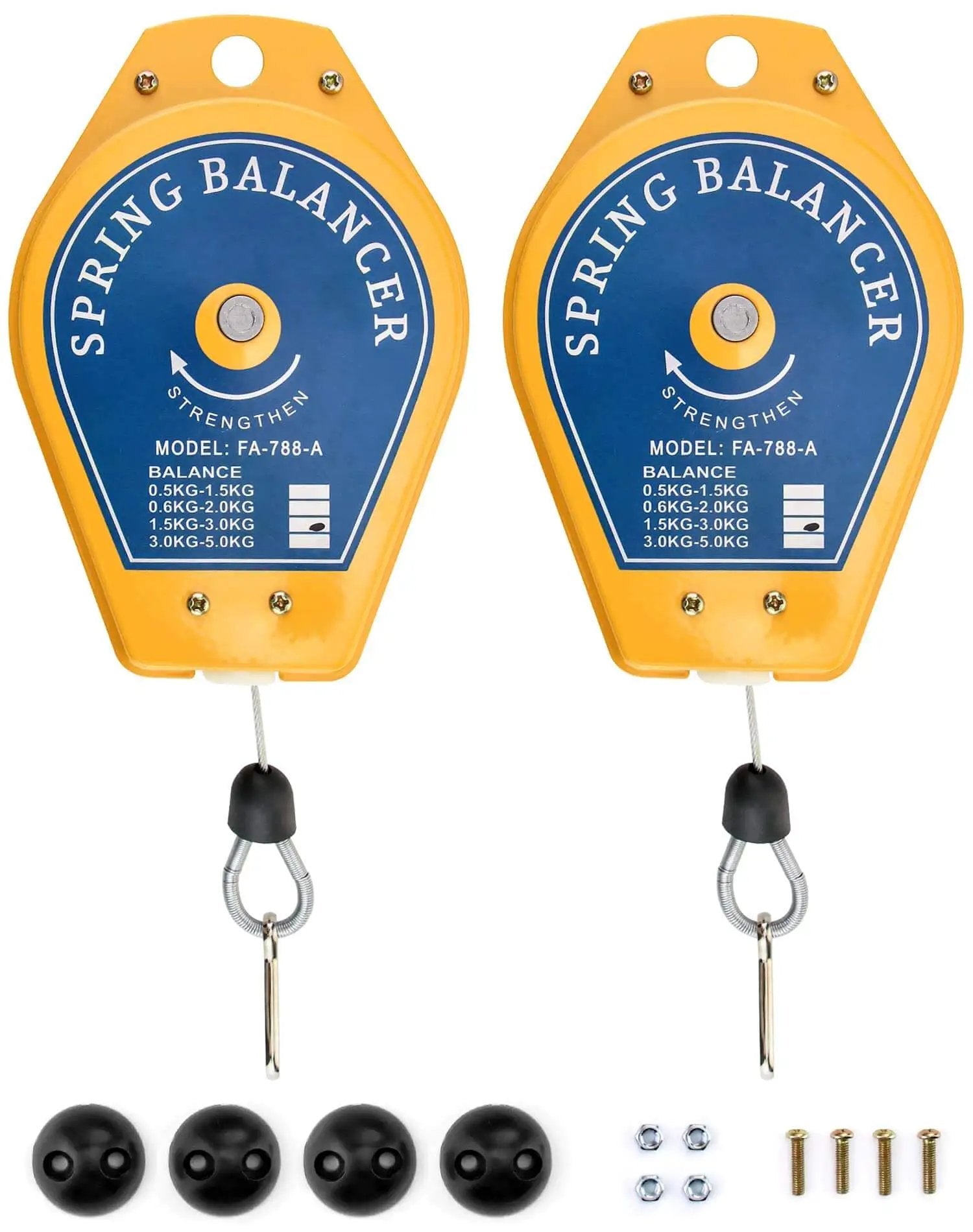 heavy duty spring balancer set - Supports Tools Safely...
