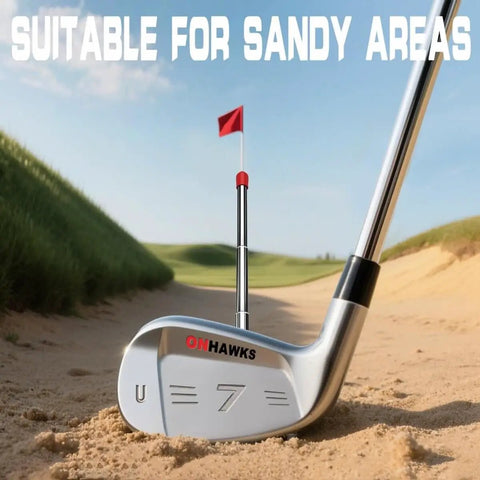 Magnetic Golf Alignment Rods With Telescopic Sticks, Visualize Club Face Alignment And Impact, Magnetic Corrector Trainer For Irons And Wedges