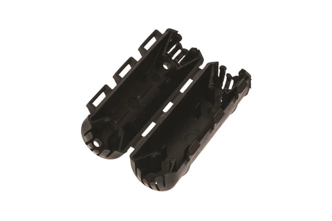 NSI C5 dual-rated compression insulating cover for WR series tap connectors, black plastic, pack of 12