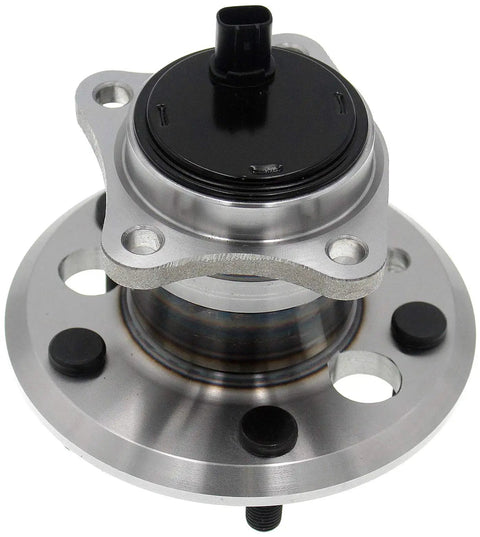 Rear Passenger Side Wheel Bearing And Hub Assembly For Select Lexus And Toyota Models, front view with precision fit