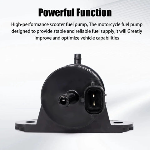 Front view of Plug And Play Electric Fuel Pump Replacement For Honda Metropolitan CHF50 2002 2009 And Honda Ruckus NPS50 2003 2016