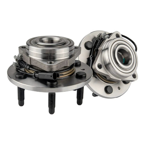 Front Wheel Bearing And Hub Assembly Six Lug With ABS For 2007-2014 Chevy Silverado 1500 Tahoe Suburban GMC Sierra Yukon Yukon XL 1500