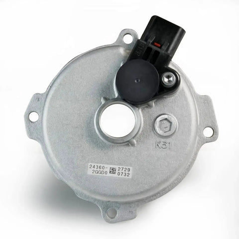 Front view of Drop In Engine Variable Timing Solenoid With Sensor For Hyundai And Kia 2015-2021 2.0L 2.4L Engines Replacement