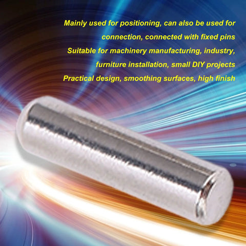 Stainless Steel Dowel Pin 2.5x10 Mm Pro Grade Locating Pin with high finish, suitable for machinery manufacturing and CNC setup.
