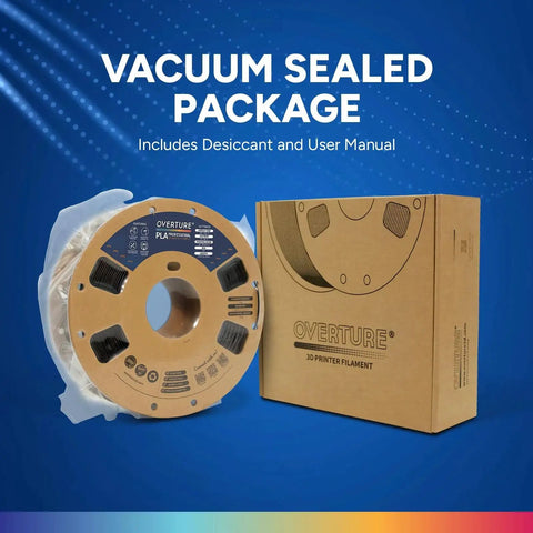 Black PLA Plus Filament 1.75mm 1kg High Strength Toughness 5X Impact TangleFree vacuum sealed spool and box