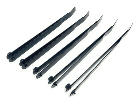 Pro Grade Durable Stainless Steel 5 Piece 6 Inch Hole Finder Tools Kit For Sheet Metal Strap Duplicator Includes Hole Sizes Forty Thirty Twenty One Ten And One Quarter Inch For Quick Precise Layer To Layer Hole Alignment