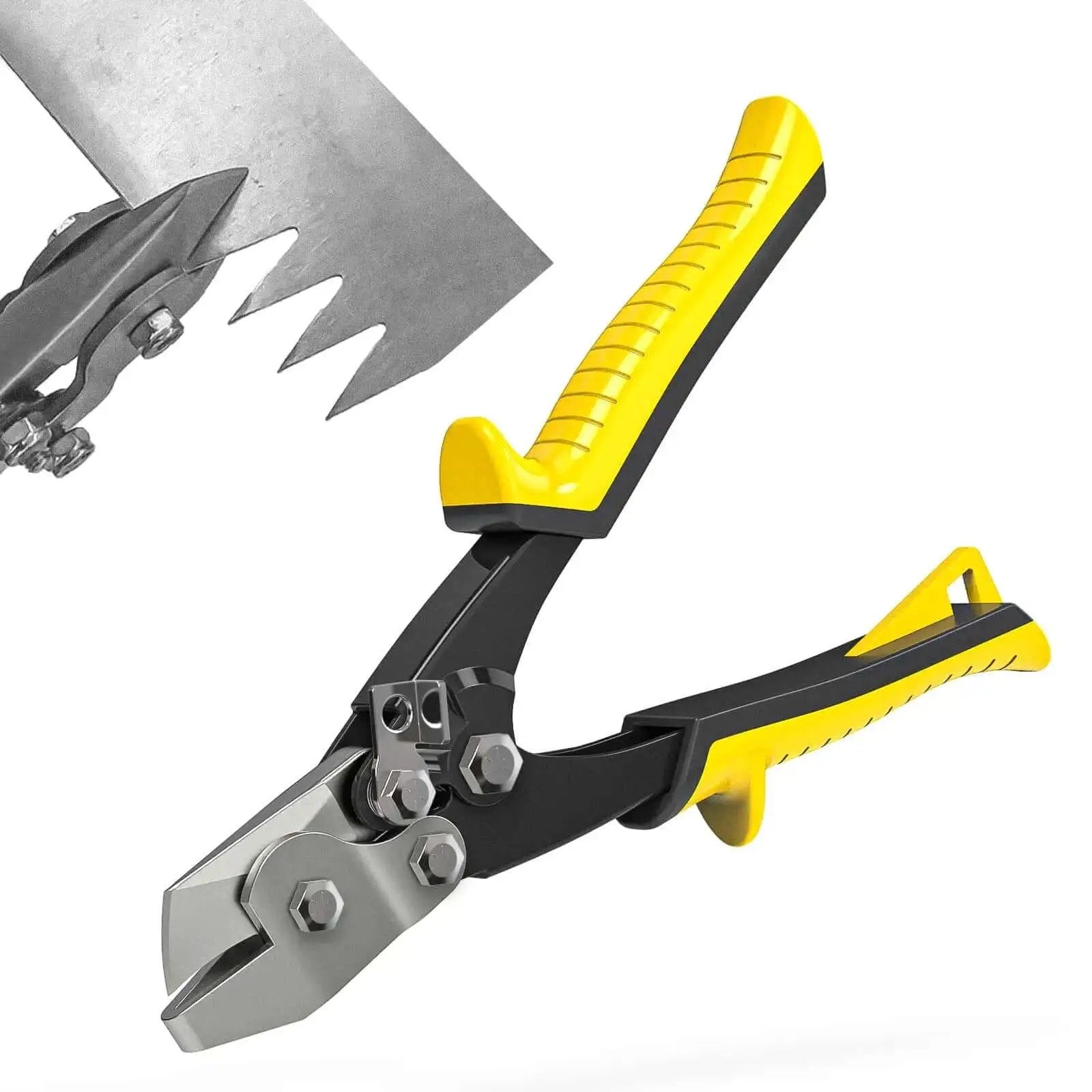 Sheet Metal Hand Notcher For Ductwork And HVAC Tools 3...