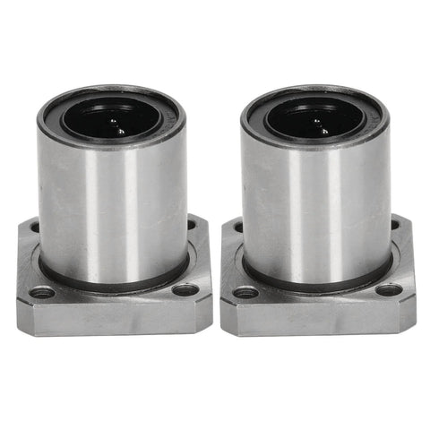 Square Flange Linear Ball Bearing Set LMK20UU 20Mm Bore, Also Available In 32Mm And 42Mm Bushing Diameters, Heavy Duty Linear