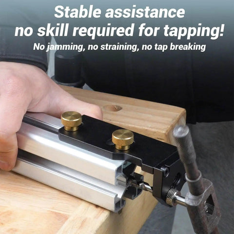 Portable Drill Guide for Straight Holes Compatible with Aluminum Extrusion 20 Series 30 Series 40 Series Compact Angle Drill Jig
