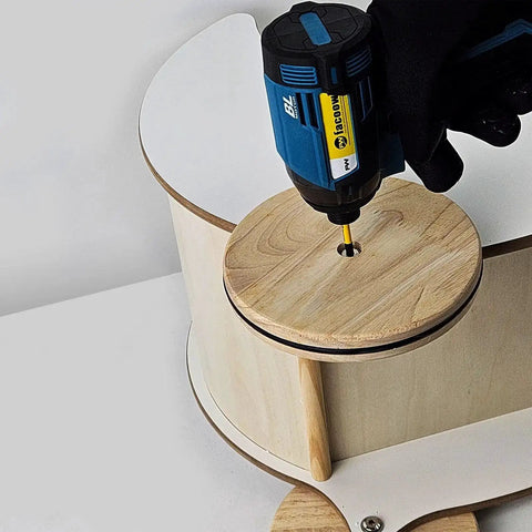 Using 21 Piece Pro Grade Impact Hex Bit Set For Tools With 2 Inch Long SAE And Metric S2 Tool Steel in woodworking task