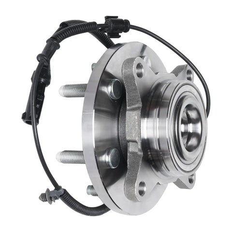 Front Wheel Bearing Hubs Assembly Kit For 2009 2010 Ford F150 RWD With ABS Sensor 6 Bolt Front Hubs Replacement Pair