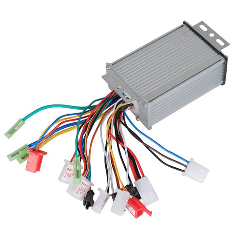 36V-48V 350W Brushless Motor Square Wave Controller for E-Bike Electric Bicycle and Scooter Replacement with 16 connectors